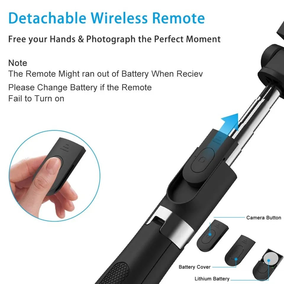 Tripode Palo Selfie Con Bluetooth