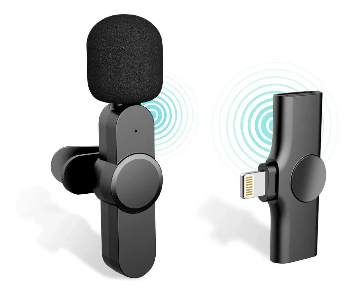 Micrófono Inalámbrico Universal 2 en 1 (Tipo C y iPhone)