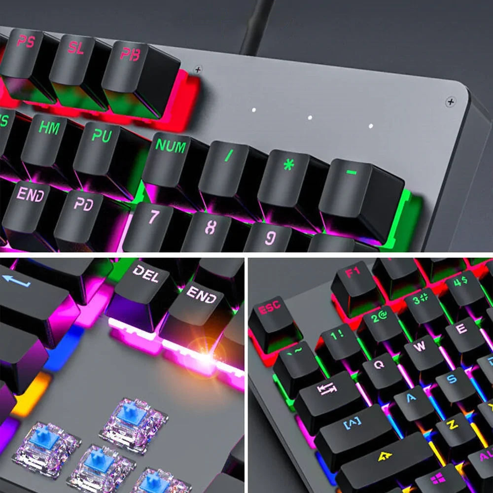 Teclado Mecánico Gamer Usb Aoas M-700