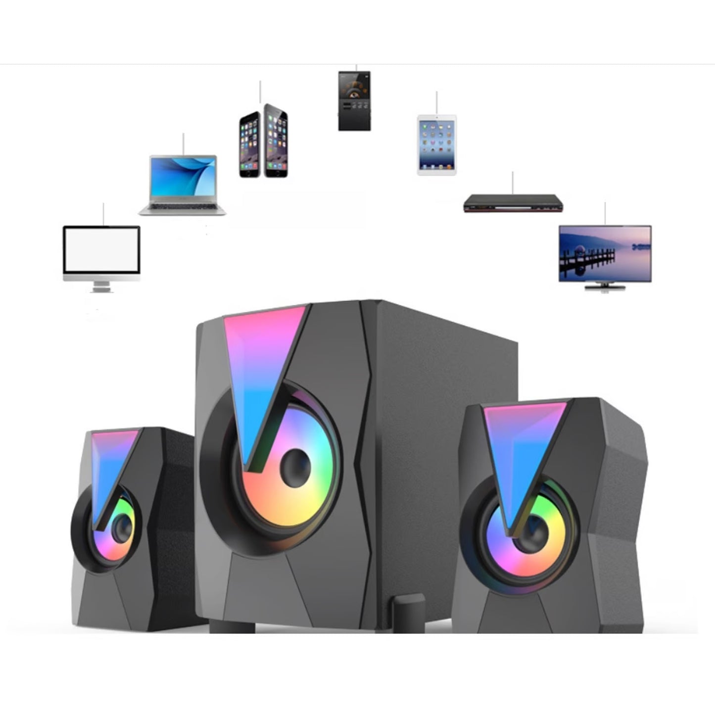 Altavoces 2.1 RGB PRO Gaming PROHT