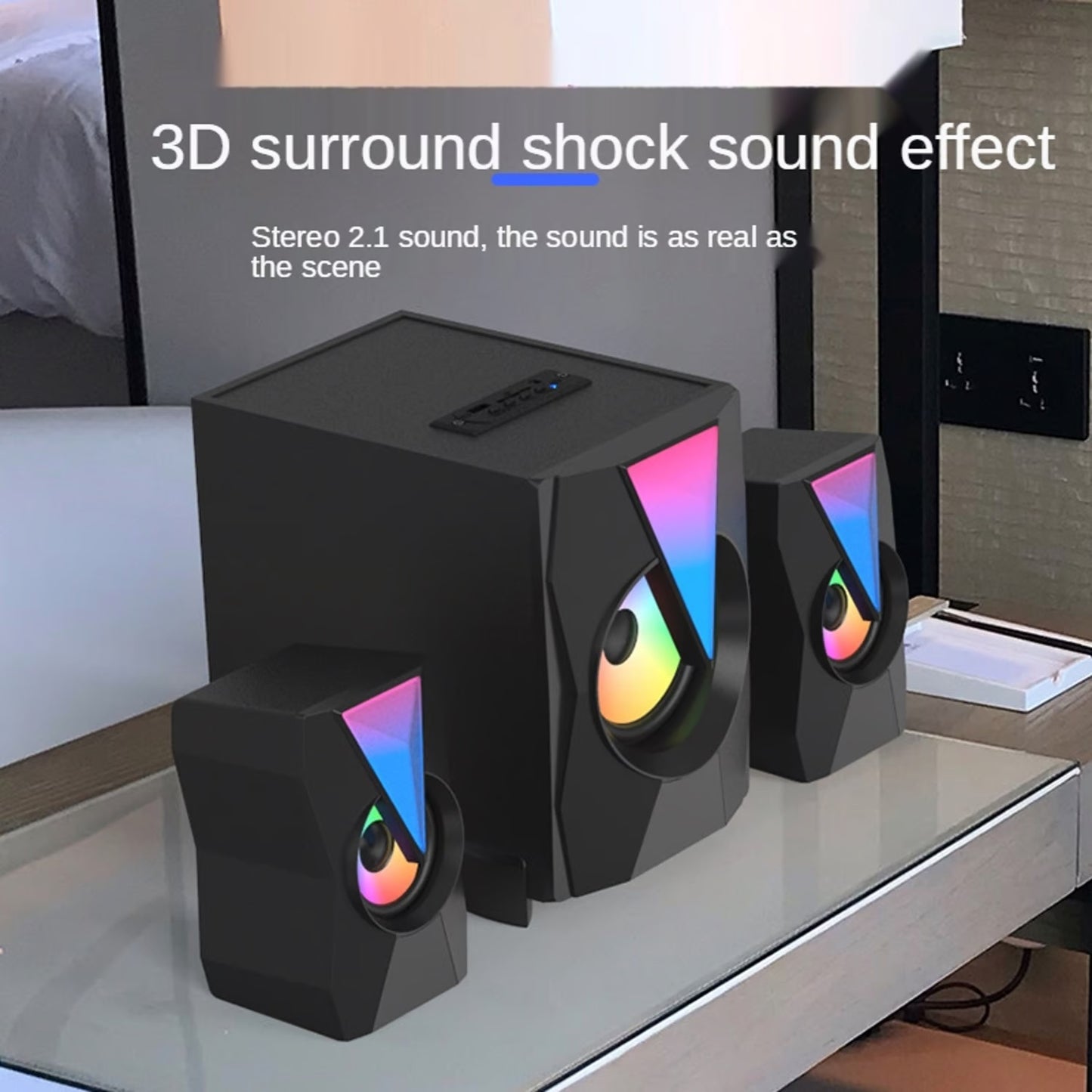 Altavoces 2.1 RGB PRO Gaming PROHT