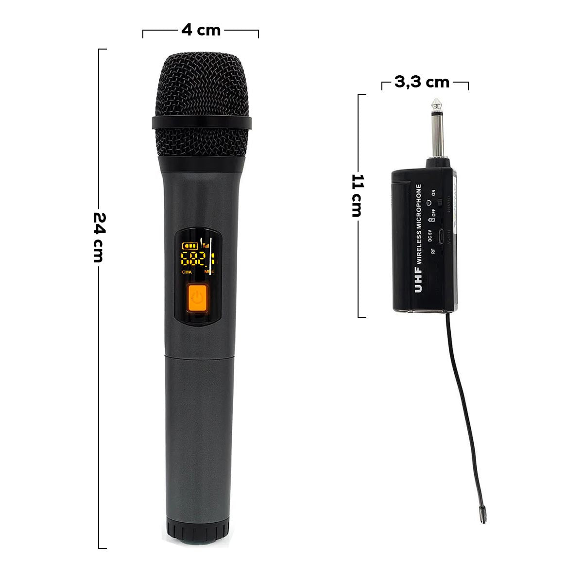 Micrófono Inalámbrico Profesional DX-U110 Hi-Fi