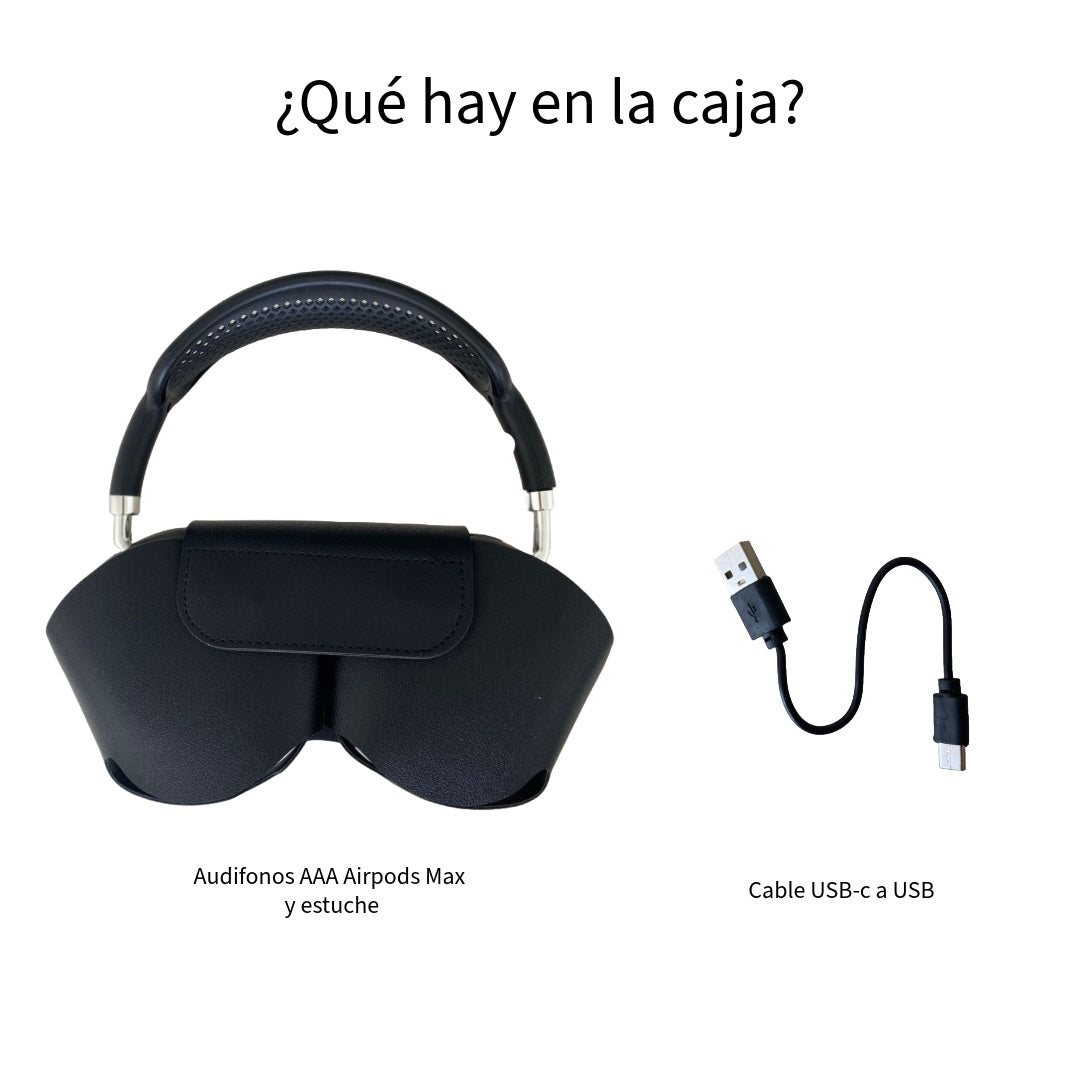 Airpods Max Apple Negro Réplica AAA