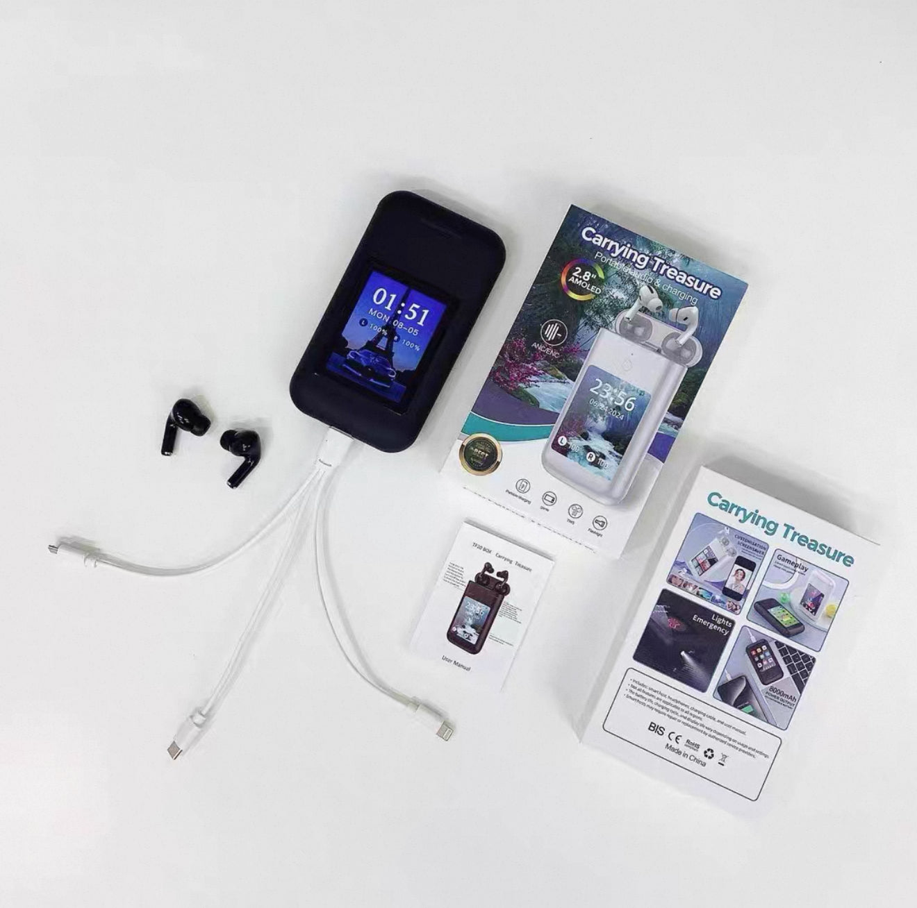 Audífonos TWS Power Bank