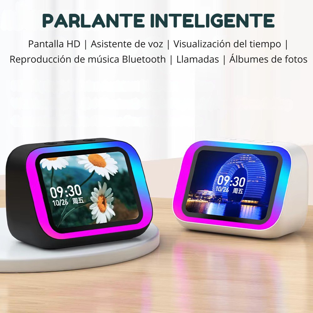 Parlante Con Asistente De Voz Pantalla TF26
