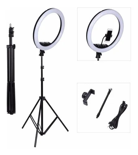 Aro De Luz 30 Cm Con Tripode