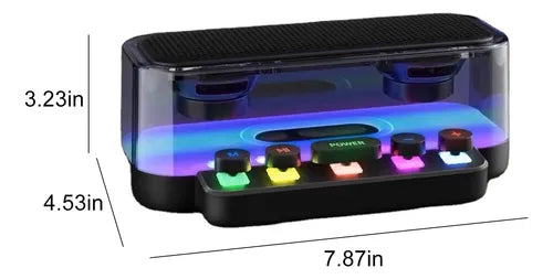 Parlante Yhdz6 Altavoz Speaker Rgb Led