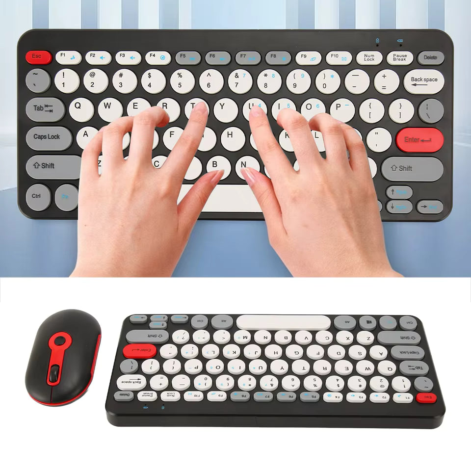 Combo Teclado y Mouse Inalámbricos Mikuso KB-C027