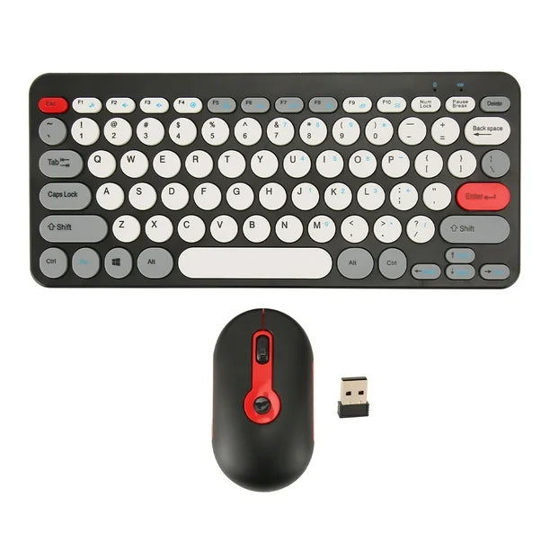 Combo Teclado y Mouse Inalámbricos Mikuso KB-C027