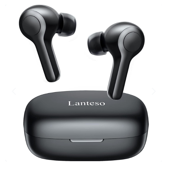 Lanteso Auriculares inalámbricos con Bluetooth TWS