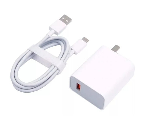 Cargador Xiaomi 33w Carga Rápida