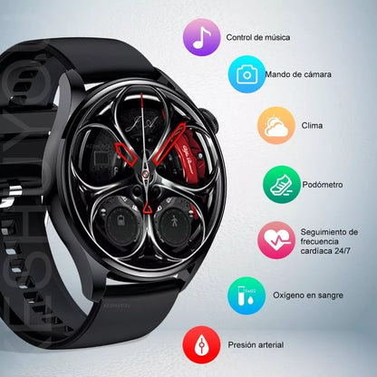 Reloj Inteligente Gt5 Bluetooth Deportivo