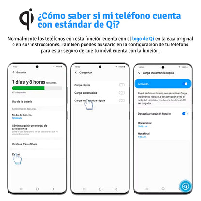 Cargador Inalambrico 3 en 1 C3IN1