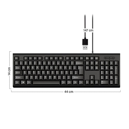 Teclado Alambrico Multifuncional M-200