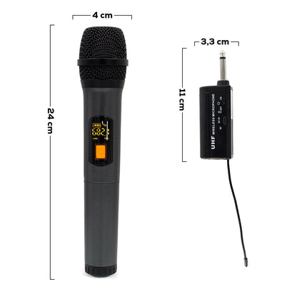Micrófono Inalámbrico Profesional DX-U110 Hi-Fi