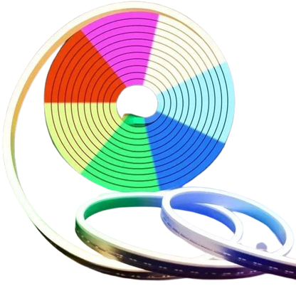 Tira de Luz LED Neón Flexible RGB 5 Metros - Iluminación Dinámica y Decorativa