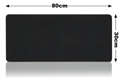 Mouse Pad Gamer 80x30 NEGRO