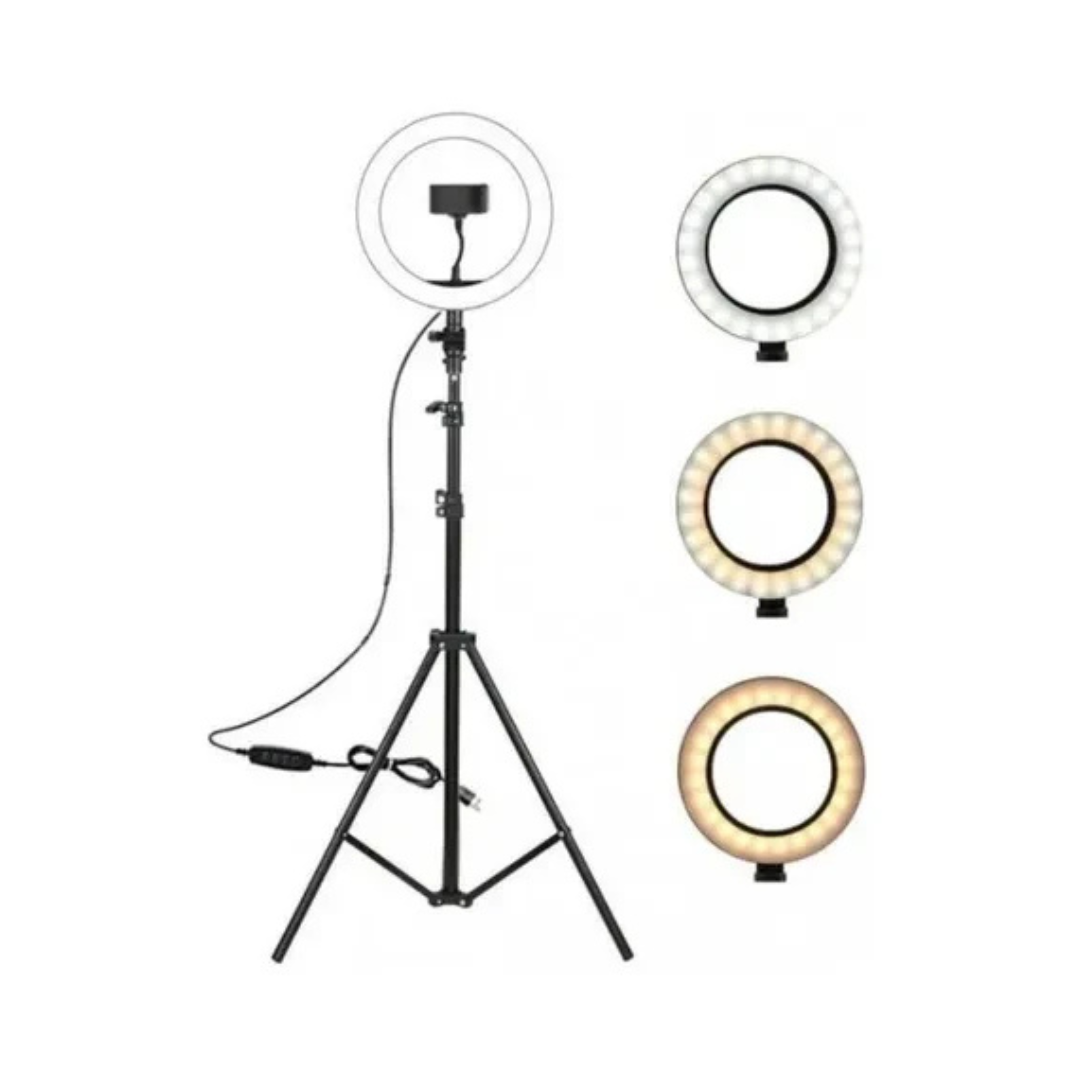 Aro De Luz 30 Cm Con Tripode